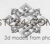 Розетки (ROSETTE_1666 -  | 3D model 3DSMAX / OBJ / STL) 3D модель для ЧПУ станка